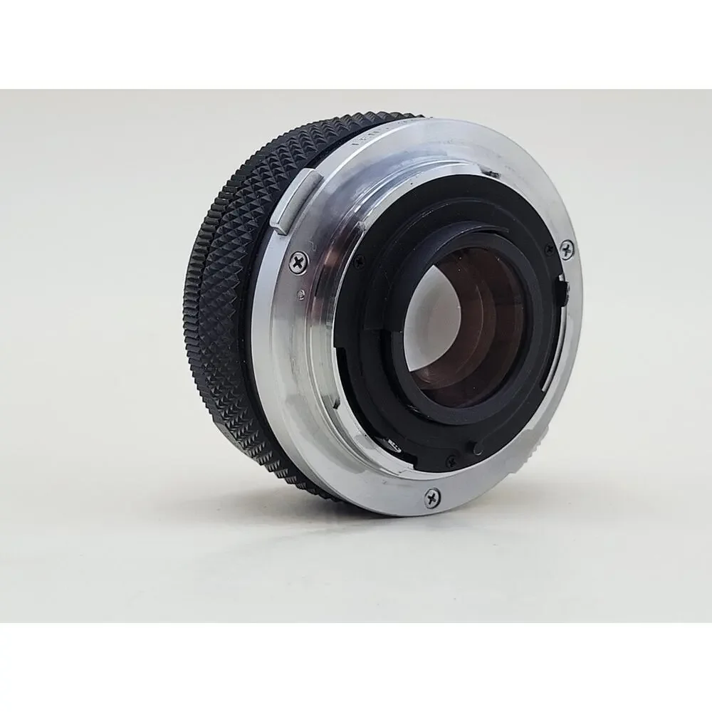 Olympus F.Zuiko Auto-S 50mm f/1.8 Standard 50mm Black Metal